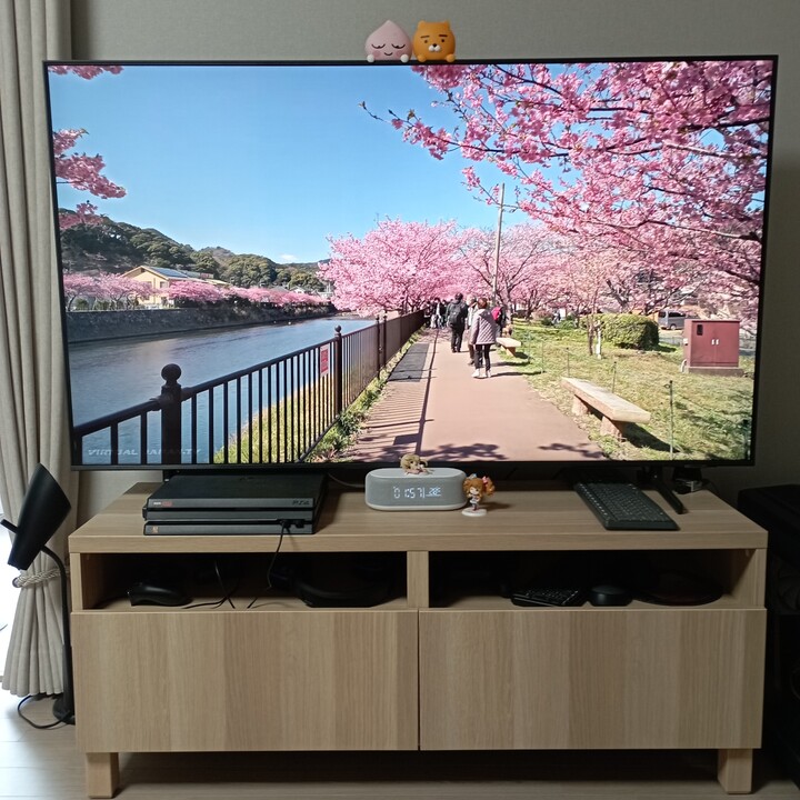 삼성 Crystal UHD 4K Smart TV 50인치(125cm) 1등급 KU50UF8030FXKR [스탠드] [페이] 상세 이미지 1