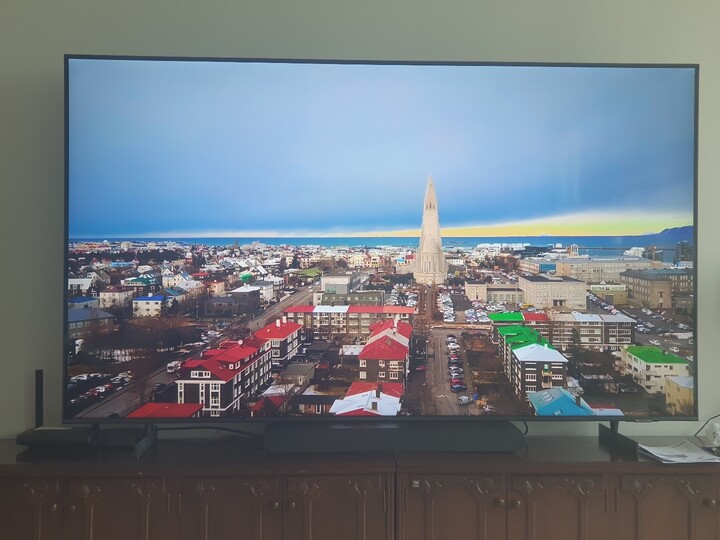 삼성 Crystal UHD 4K Smart TV 55인치(138cm) 1등급 KU55UF8030FXKR [스탠드] [페이] 상세 이미지 4