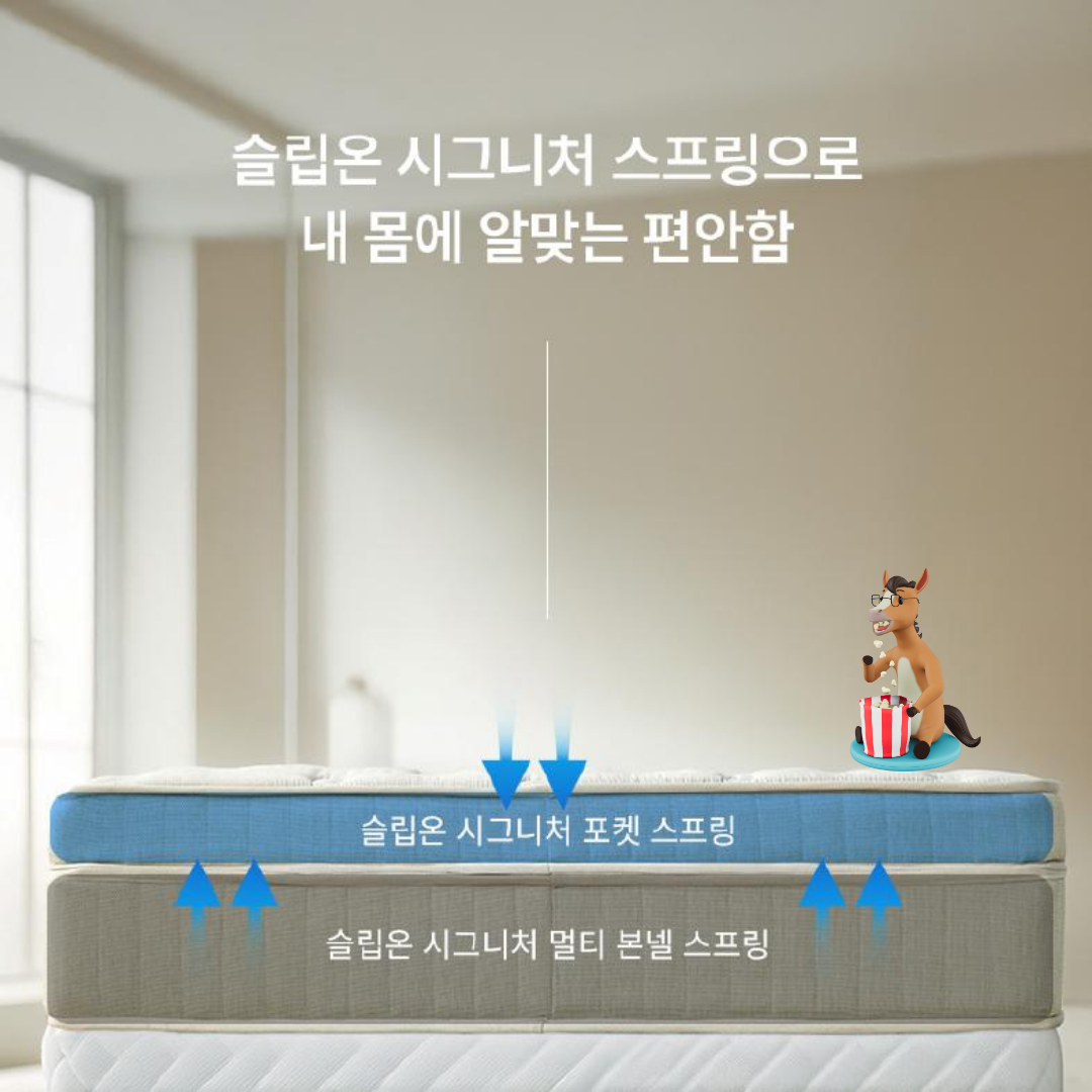 [비에스온] 슬립온 온열매트리스 퀸 +케어서비스(3회) 상세 이미지 2