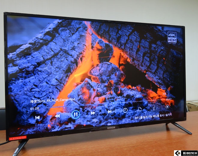 [인켈] DLG120Hz 구글 5.0 스마트TV 43인치 벽걸이(SUS430CHD_WA) 상세 이미지 1