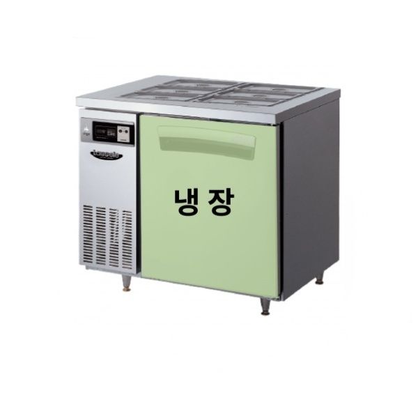 CI_[라셀르] 간냉식 반찬 테이블 냉장고 210L (올스텐) (LTB-914R) 상세 이미지 1