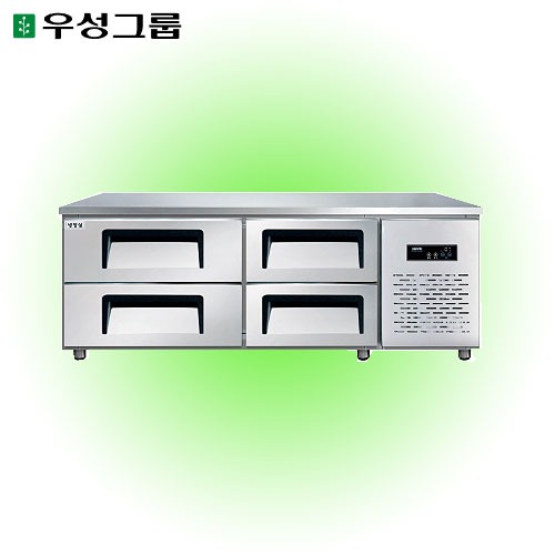 CI_[그랜드우성] 직냉식 테이블 냉장고+냉동고 370L 올스텐 (CWSM-150RFT_올스텐) 상세 이미지 3