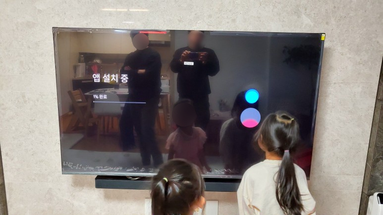 [더함] 스마트 구글 5.0 OS _ 안드로이드 14 QLED 85인치 (블랙) +이동형스탠드(G854Q-5.0-삼텐바이미) 상세 이미지 2
