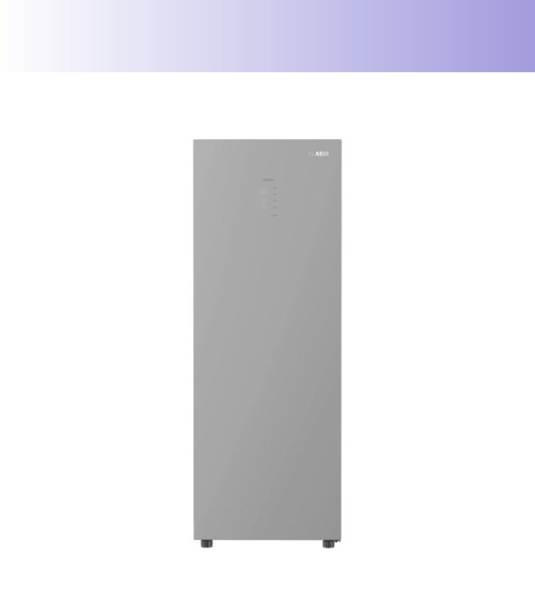 [위니아] 클라쎄 미니 슬림 소형 스탠드형 김치냉장고 1도어 120L 실버(KAB112SSG4GPV(AK)) 상세 이미지 4