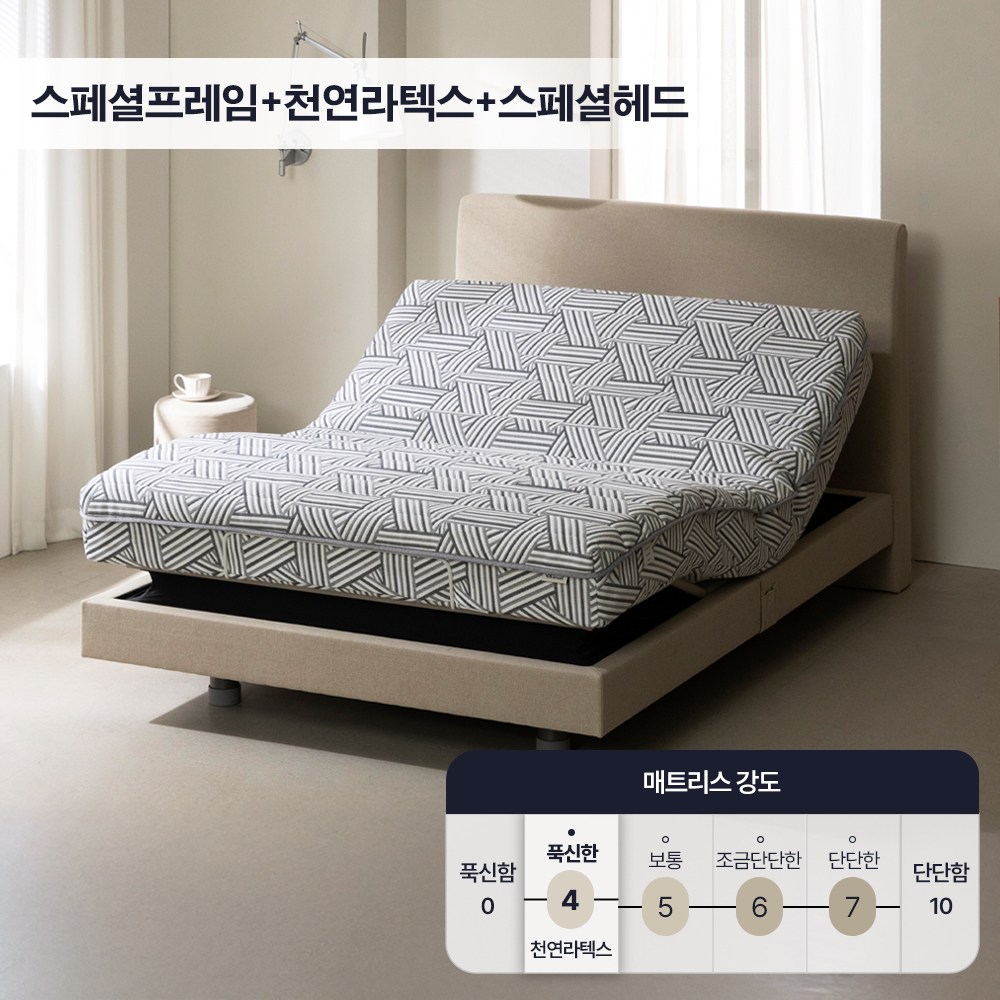 [오키멧] 스페셜 모션베드 Q (프리미엄 유로라텍스)(스페셜 Q_프리미엄 유로라텍스) 상세 이미지 3