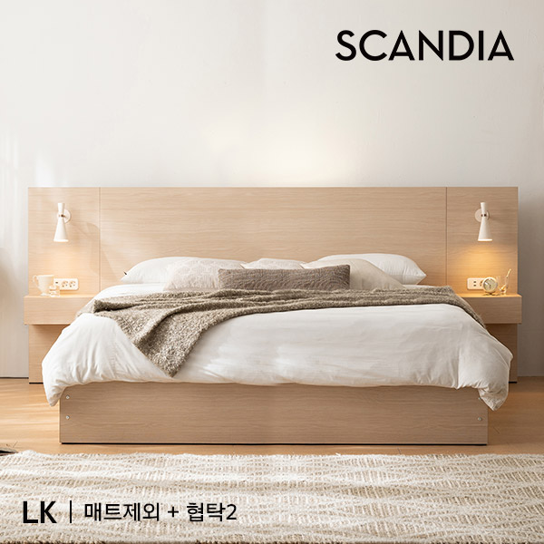 로쿠 침대 세트 LK(침대프레임+시그니처 매트리스+일반형 협탁 2개) (48개월) 상세 이미지 10