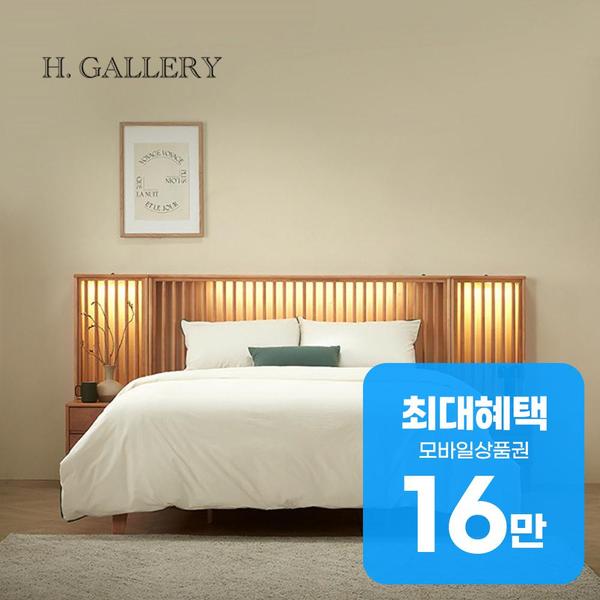 [한국갤러리] 아만 침대 세트 Q(침대프레임+어댑트 매트리스+일반형 협탁 2개) (48개월) 상세 이미지 16