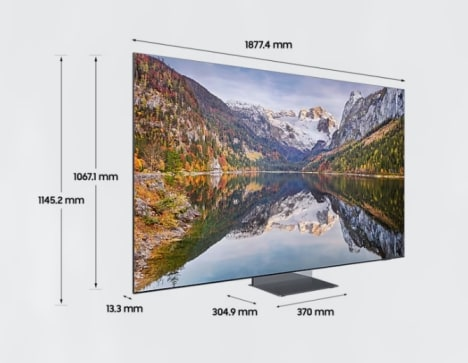 (2Q) 삼성 TV  QLED 85인치 스탠드 (36) KQ85QNF900FXKR-S 상세 이미지 3