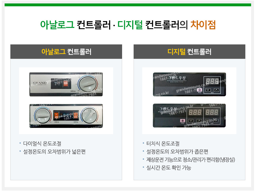 [그랜드우성] 직냉식 냉장고+냉동고 530L (올스텐) (36) CWSM-632RF_올스텐 상세 이미지 4