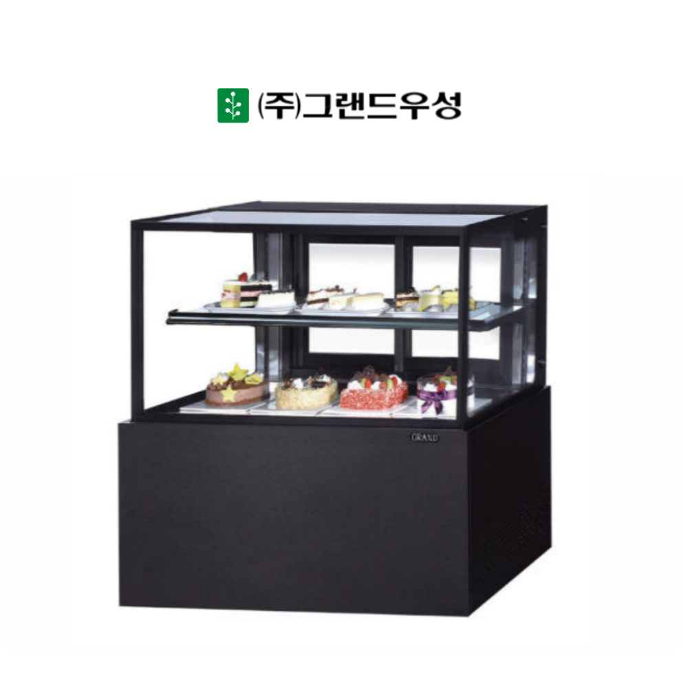 [그랜드우성] 간냉식 제과쇼케이스 900 사각 뒷문형 3단 (올스텐) (36) GWBKRG09CF (올스텐) 상세 이미지 1