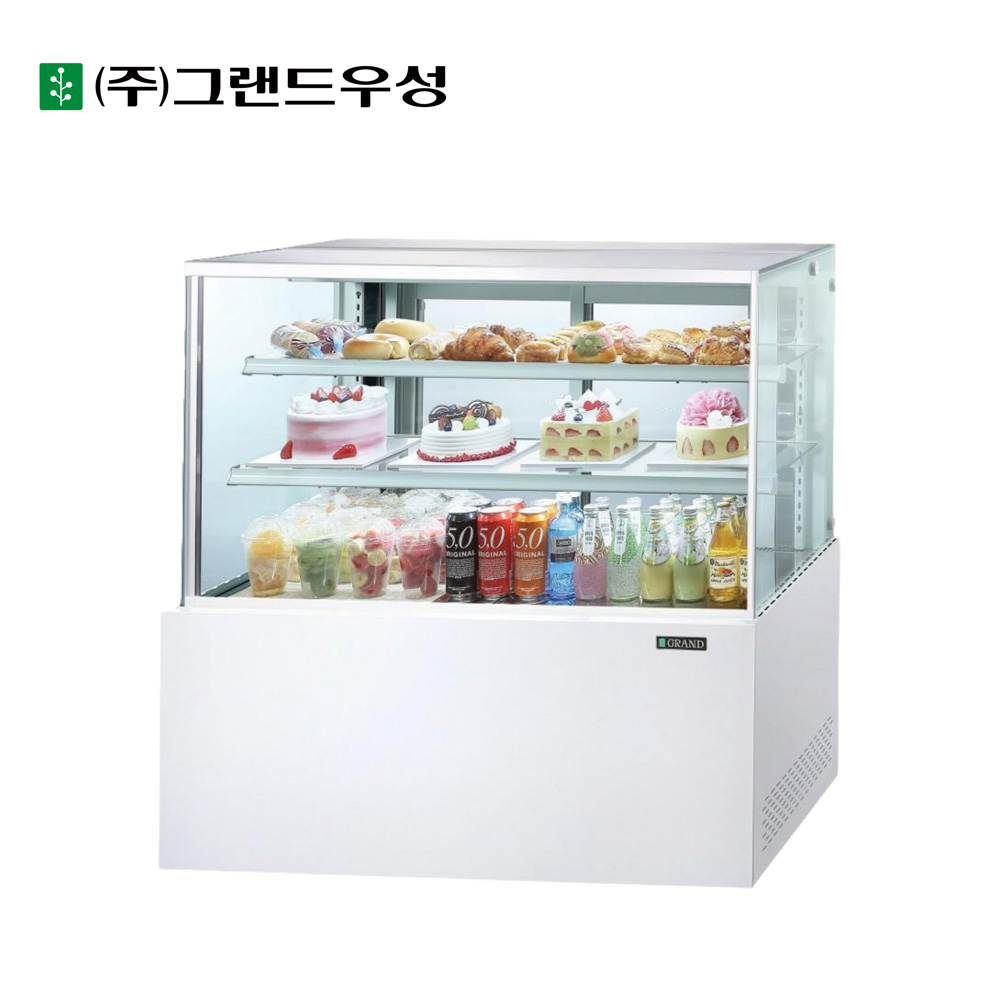 [그랜드우성] 간냉식 제과쇼케이스 1200 사각 뒷문형 3단 (화이트) (36) GWBKRG12CF (W) 상세 이미지 7