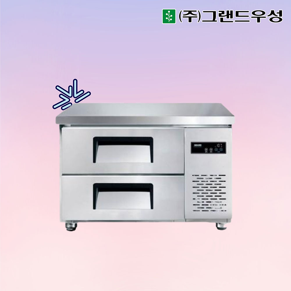 [그랜드우성] 간냉식 낮은 서랍 냉장고 130L (폭700) (36) GWFM-090LDT_L7 상세 이미지 3