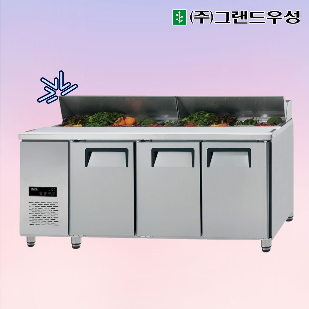 [그랜드우성] 간냉식 샐러드 냉장고 159L (36) GWFM-090RST 상세 이미지 2