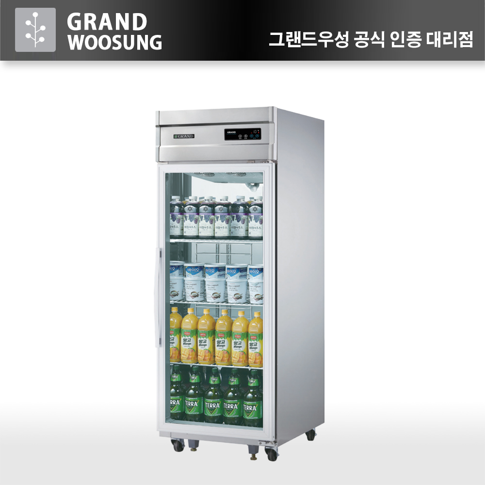 [그랜드우성] 간냉식 유리문 스탠드 냉장고 613L (올스텐) (36) WSFM-740R(1G)_올스텐 상세 이미지 3