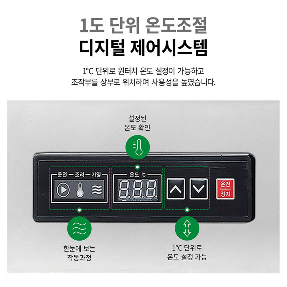 [그랜드우성] 업소용 전기 튀김기 22L 3상 (36) GW-EF732 상세 이미지 2