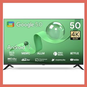 [더함] 스마트 구글 5.0 OS 안드로이드 14 QLED 50인치 120Hz (36) UA501QLED 상세 이미지 3
