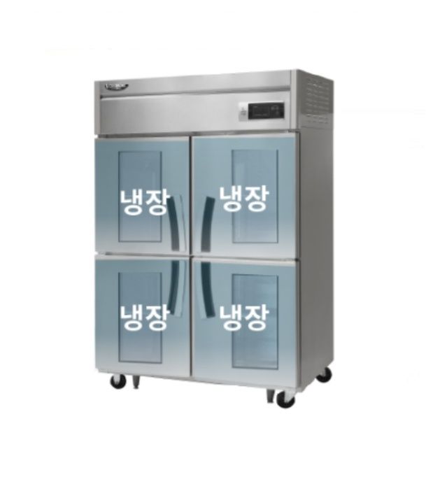 [라셀르] 직냉식 유리도어 냉장고 1100L급 (올스텐) (36) LD-1145R-2G 상세 이미지 1