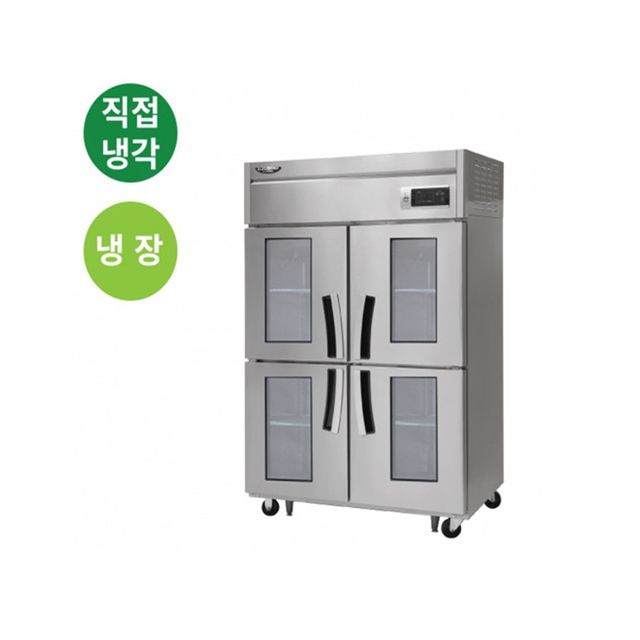 [라셀르] 직냉식 유리도어 냉장고 1100L급 (올스텐) (36) LD-1145R-4G 상세 이미지 1