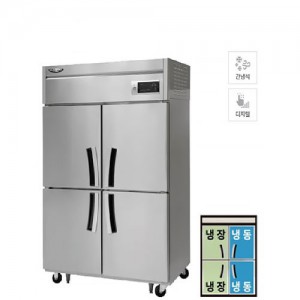 [라셀르] 간냉식 냉장고+냉동고 1100L급_2G (올스텐) (36) LS-1045HRF-2G 상세 이미지 2