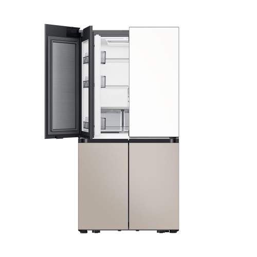 [삼성] NEW 비스포크 AI 하이브리드 냉장고 4도어 키친핏 Max 633L (푸드쇼케이스) 코타 화이트 RM70F64M2A 상세 이미지 2