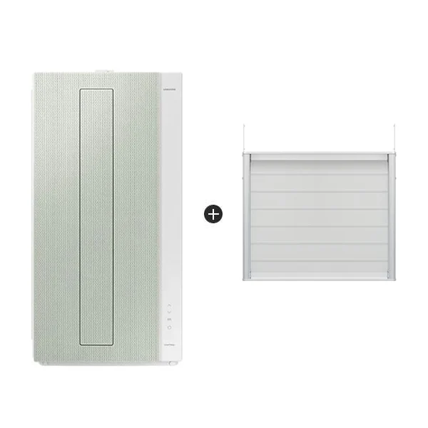 [삼성] 비스포크 무풍 창문형에어컨 윈도우핏 세이지 그린+105cm 연장 설치킷 (AW06C7155EWAX3)