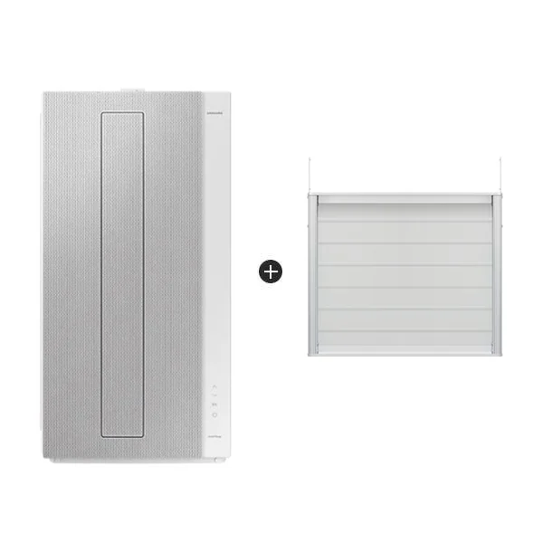 [삼성] 비스포크 무풍 창문형에어컨 윈도우핏 캔버스 그레이+70cm 연장 설치킷 (AW06C7155GWAX2)