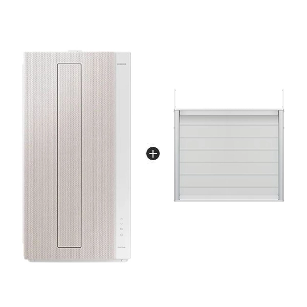 [삼성] 비스포크 무풍 창문형에어컨 윈도우핏 샴페인 베이지+105cm 연장 설치킷 (AW06C7155TWAX3)