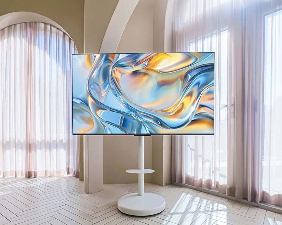 [더함] 스마트 구글 5.0 OS 안드로이드 14 QLED TV 55인치 120Hz+이동형스탠드 (G554Q-5.0-삼텐바이미) 썸네일 2