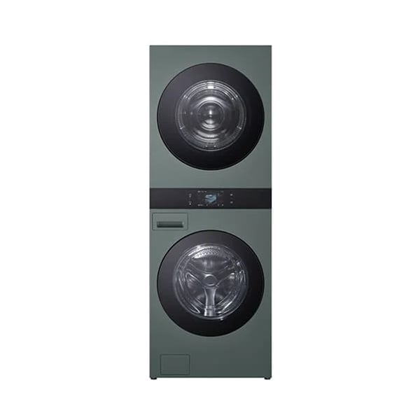 [LG] 트롬 AI 오브제컬렉션 워시타워 25kg+25kg 네이처그린 (WA2525GGZF)