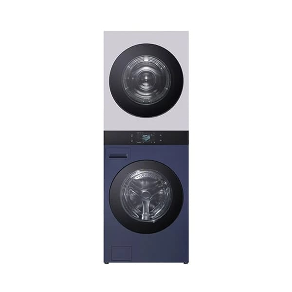[LG] 트롬 AI 오브제컬렉션 워시타워 25kg+25kg 네이처크림그레이/네이처네이비 (WA2525YMZF)