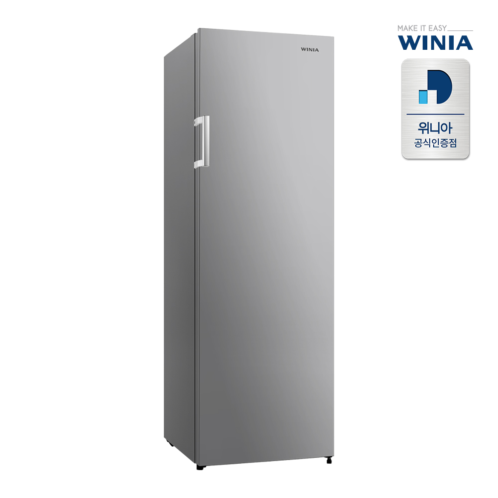 [위니아] 냉동고 192L 브라이트 실버 (VWFU196HEMDSO(A)) 썸네일 2