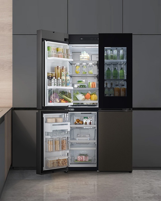 [LG]오브제컬렉션 STEM 냉장고 (매직스페이스) 860L 1등급(베이지&베이지)(H875GBB14-B_D)