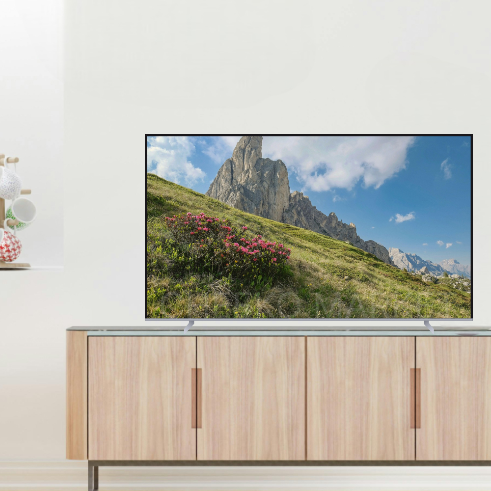[삼성]QLED 4K 75인치 스탠드형(KQ75QF7SAFXKR_ST) 썸네일 1