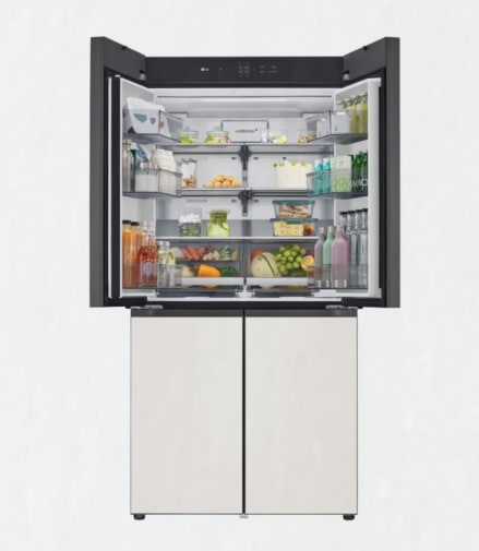 [LG] 디오스 오브제컬렉션 STEM 베이직 냉장고 Fit & Max (노크온) 601L(베이지&베이지) (M626GBB35-B_D) 썸네일 3