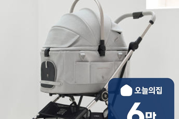 [디트로네]펫유모차 플러스 그레이