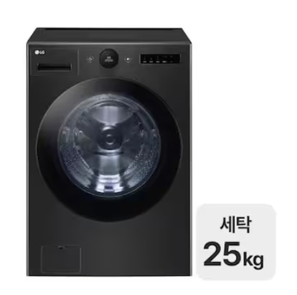 [LG] 트롬 AI 오브제컬렉션 세탁기 25kg스페이스블랙 (FX25KF) 썸네일 3