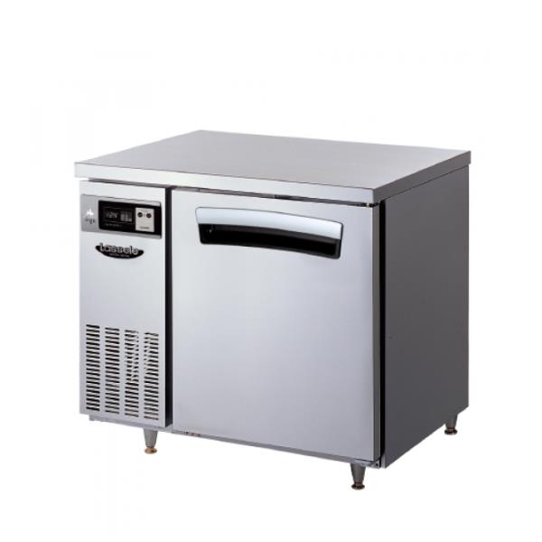 CI_[라셀르] 간냉식 테이블 냉장고 210L (올스텐) (LT-914R)