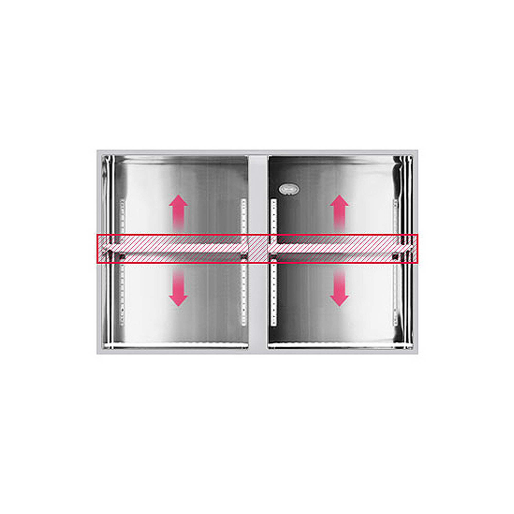 CI_[LG] 직냉식 업소용 냉장고 484L 스테인레스 (C050AH)