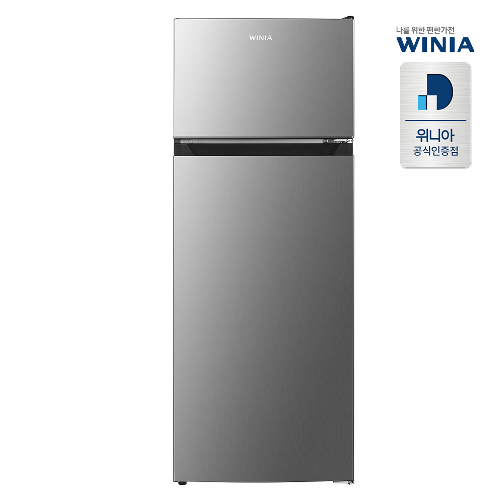 [위니아] 일반형 냉장고 205L 실버(RBA120SS1MT9) 썸네일 3