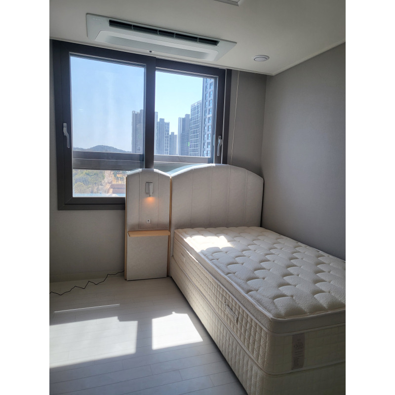 [라클라우드] 라르테 프리미엄 침대 프레임+매트리스 세트 (SS) (그레이)(라르테 침대세트 SS_GY) 썸네일 2