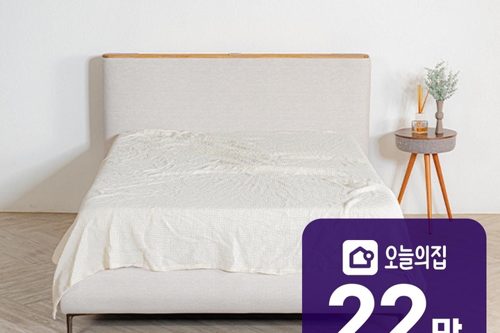 [헨지디자인] 테오 침대 K+헨지 시그니처 필로우탑 매트리스 K 세트