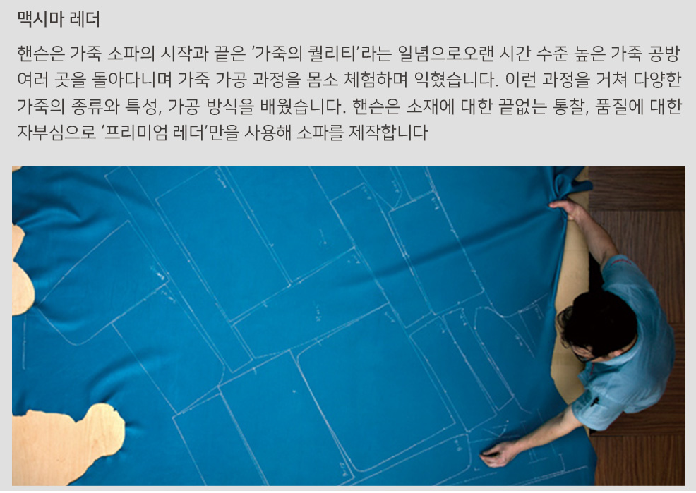 아지오 가죽 소파 (3인용) (BS) (2025) 썸네일 1