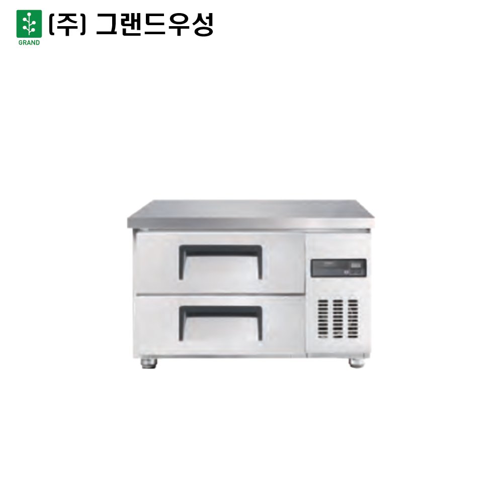 [그랜드우성] 간냉식 낮은 서랍 냉장고 130L (폭800) (36) GWFM-090LDT_L8 썸네일 4