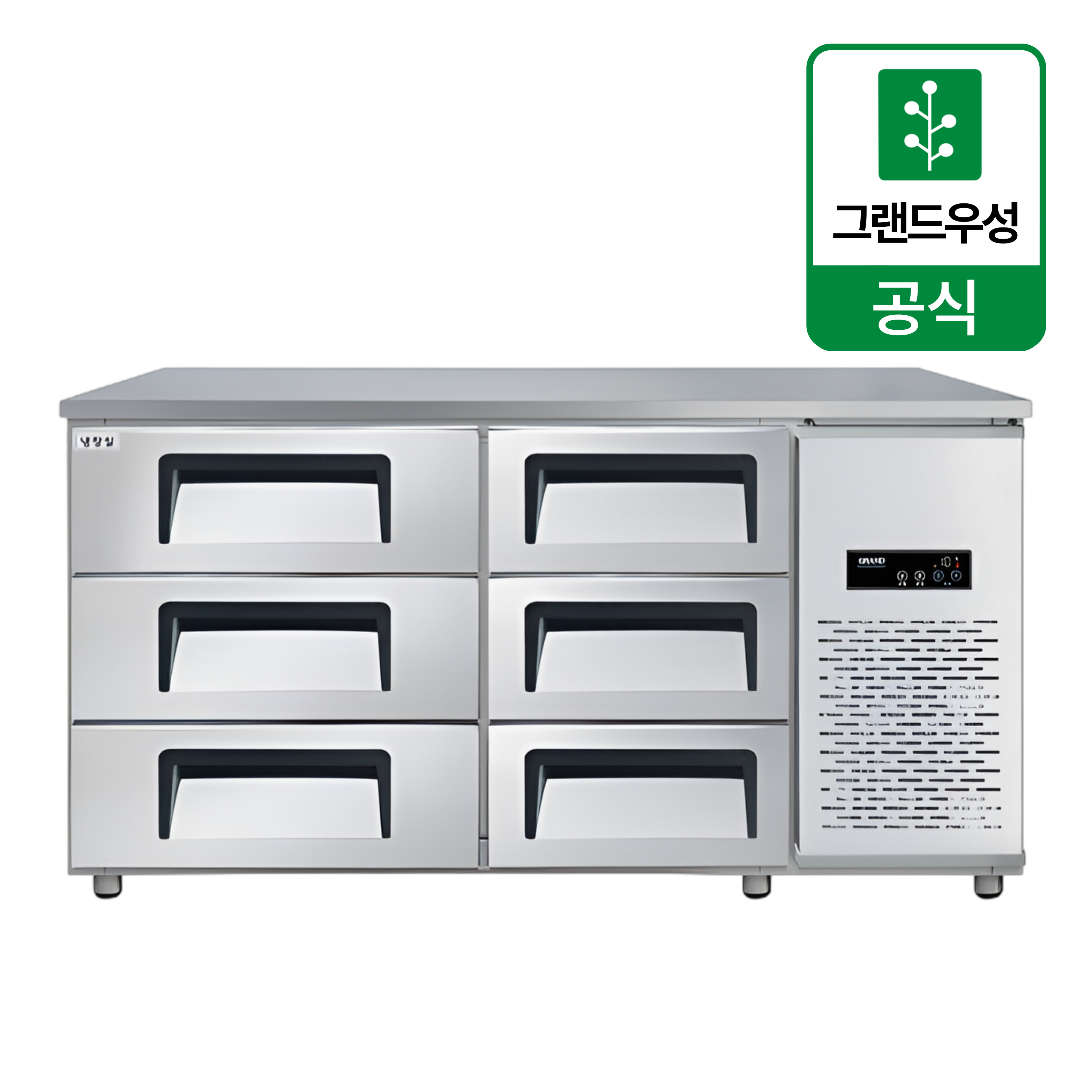 [그랜드우성] 간냉식 높은 서랍 냉장고 375L (폭800) (36) GWFM-150HDT_H8 썸네일 3