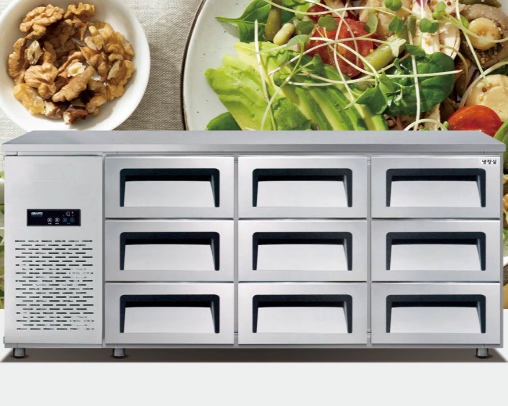 [그랜드우성] 간냉식 높은 서랍 냉장고 485L (폭700) (36) GWFM-180HDT_H7 썸네일 2