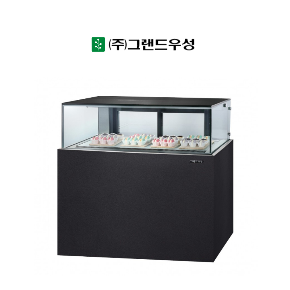 [그랜드우성] 간냉식 마카롱 쇼케이스 1200 사각 (블랙) (36) GWGMGG12DF (B) 썸네일 2