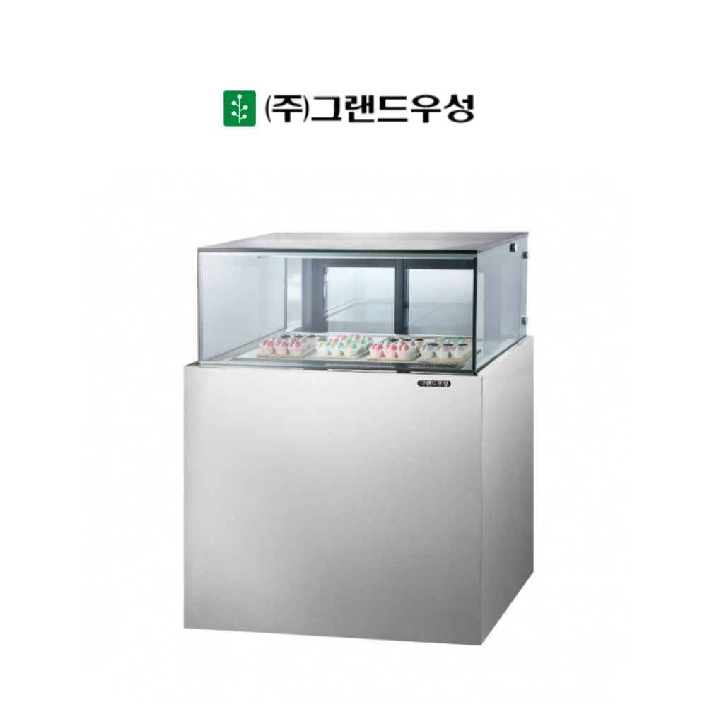 [그랜드우성] 간냉식 마카롱 쇼케이스 1500 사각 (블랙) (36) GWGMGG15DF (B) 썸네일 4