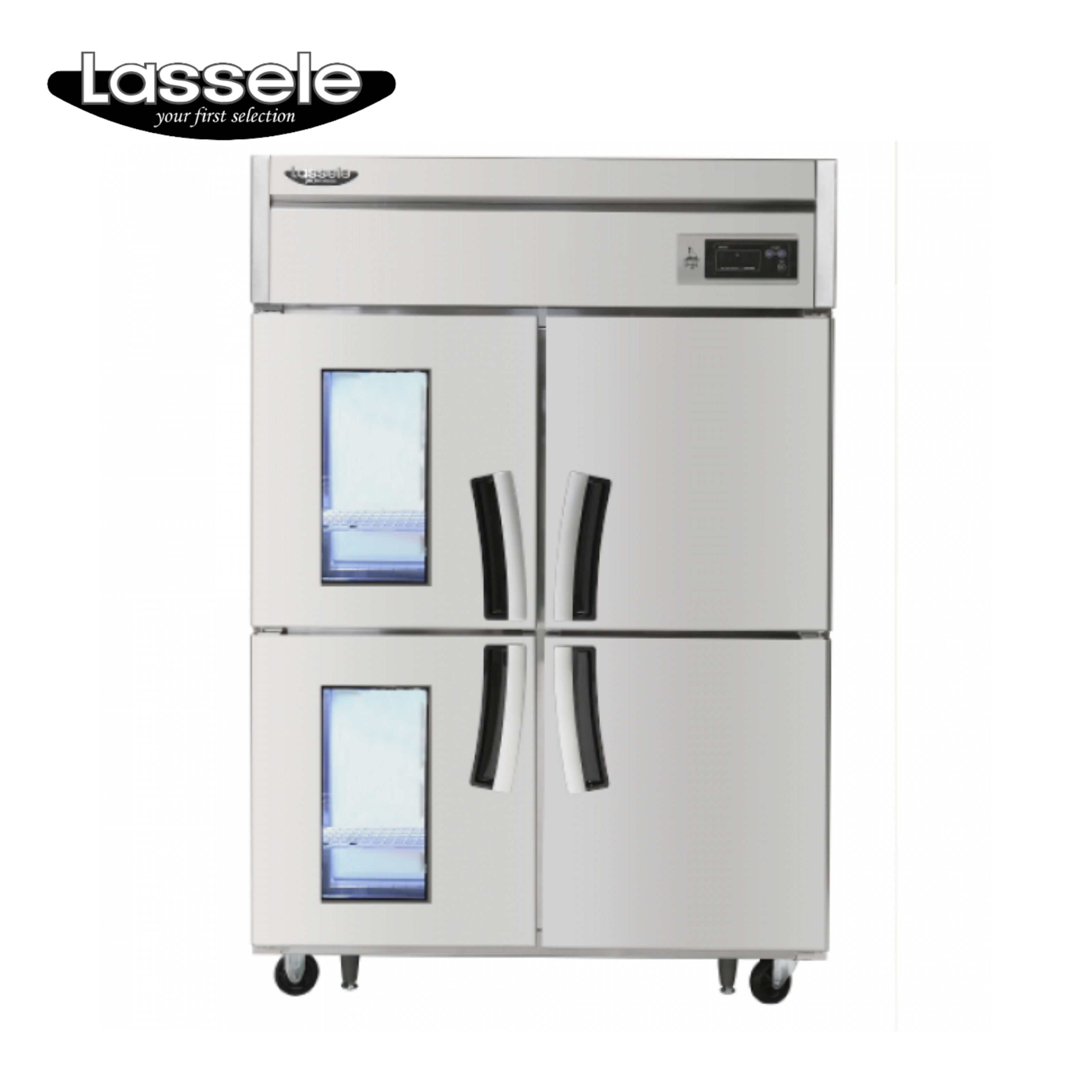 [라셀르] 직냉식 유리도어 냉장고 600L급 (올스텐) (36) LD-625R-2G 썸네일 2