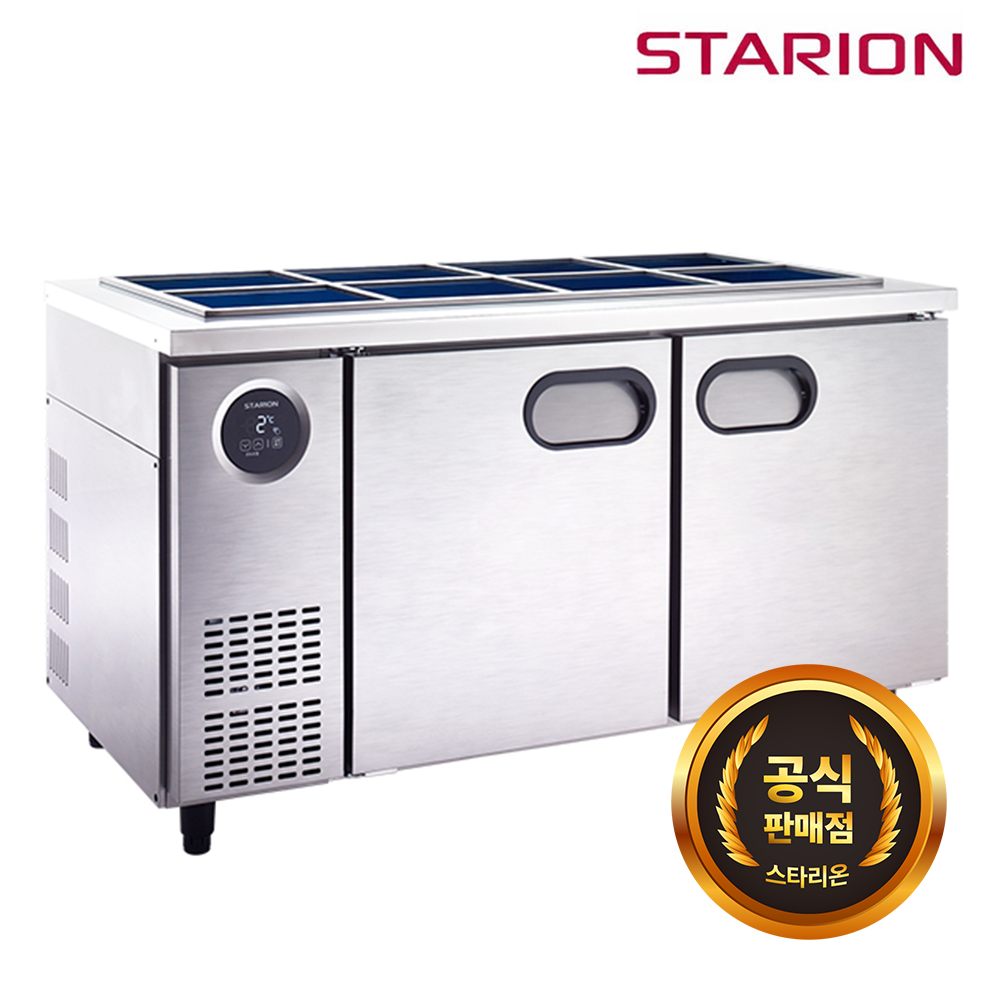 [스타리온] 직냉식 1200 반찬 냉장고 295L (올스텐) (36) SR-V12ESEMC