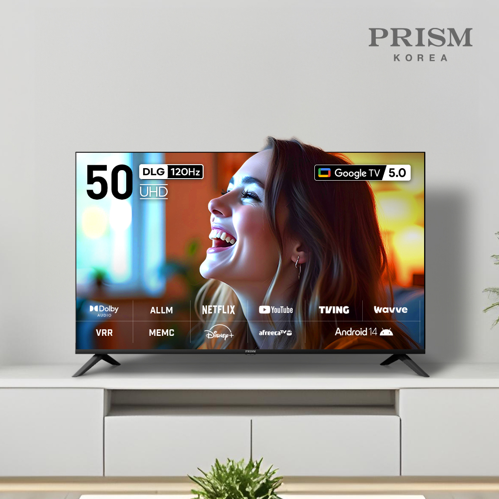 [프리즘코리아] 구글 스마트 UHD TV 50인치 (36) CP50G5
